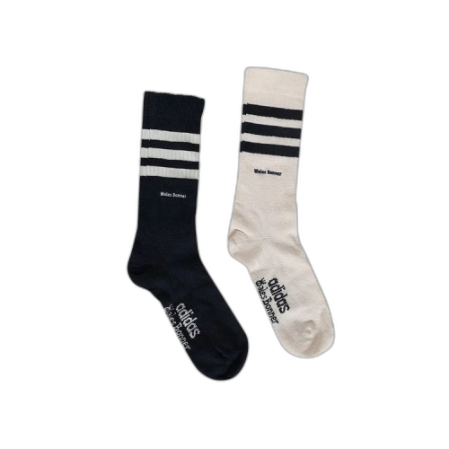 adidas Wales Bonner 3-Stripes Socks Night Navy Chalk White