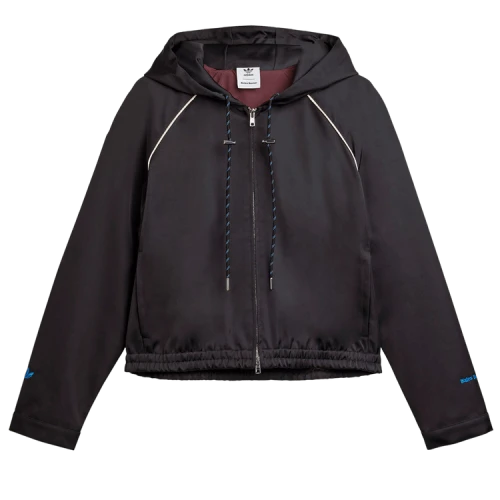 adidas x Wales Bonner Satin Hoodie 'Black'