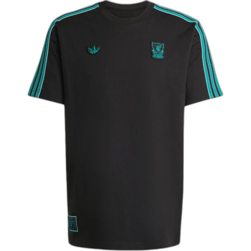 adidas Liverpool FC Terrace Icons Tee Black