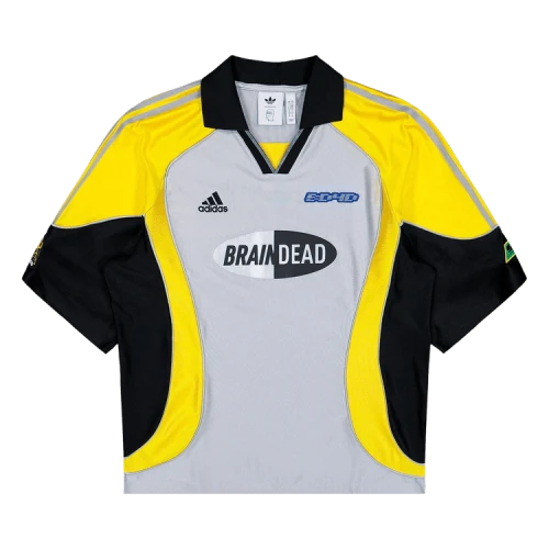 adidas x Brain Dead Jersey Silver Metallic