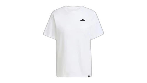 adidas Women's Slide Graphic Tee White