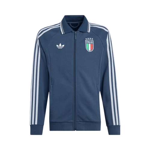 Adidas Italy Away Anthem Jacket 'Night Marine'