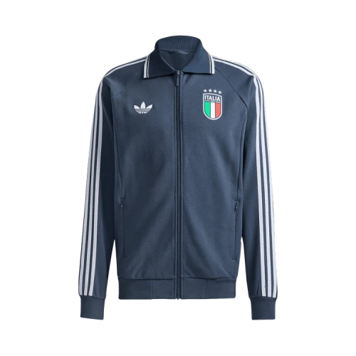 Adidas Italy Away Anthem Jacket 'Night Marine'