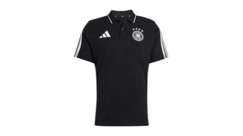 adidas Germany DNA Polo Shirt Black