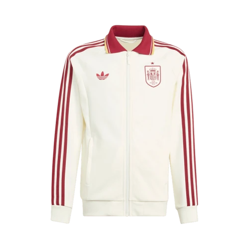 Adidas Spain Away Anthem Jacket GS 'Off White'