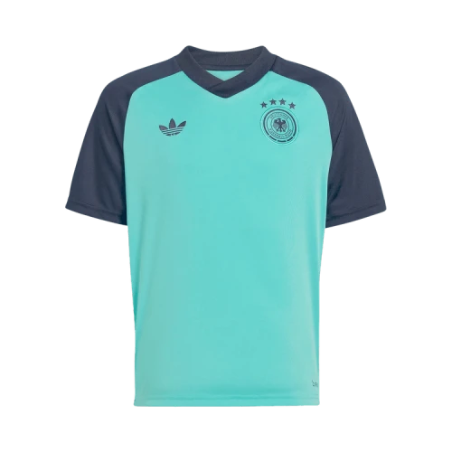 adidas Kids Germany 26 Away Pre Match Jersey Flash Aqua