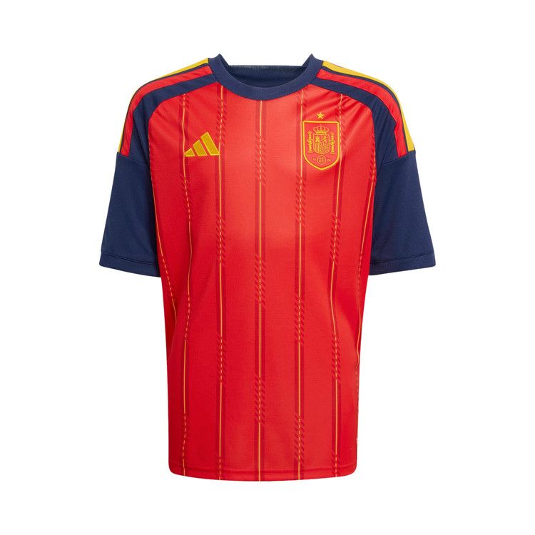 adidas Kids Spain 2026 World Cup Home Jersey Red