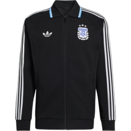 adidas Argentina Away Anthem Long Sleeves Jacket Black