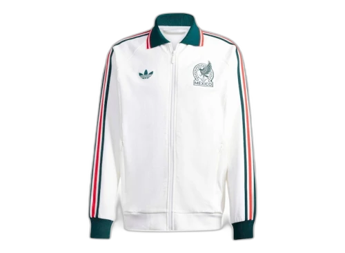 adidas Mexico Away Anthem Jacket White