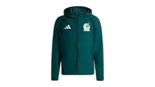 adidas Mexico Tiro Travel Full Zip Windbreaker Aurora Ivy