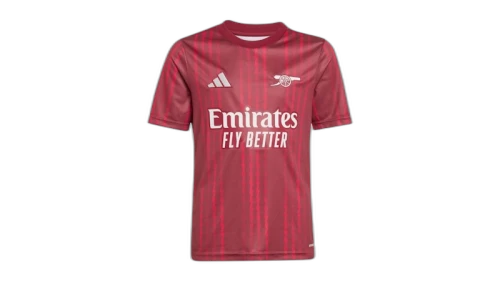 adidas Kids Arsenal FC 26 Pre-Match Jersey Team Collegiate Burgundy/Pure Ruby