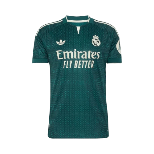 adidas Real Madrid 26/27 Away Authentic Jersey 'Aurora Ivy'