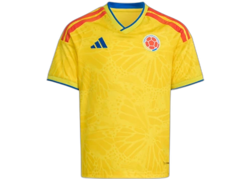 adidas Kids Colombia 2026 World Cup Home Jersey Yellow