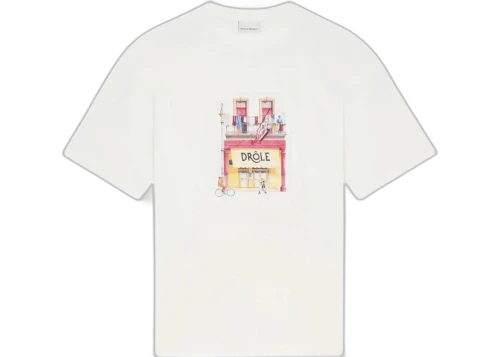 Drole De Monsieur K-TS307-CO002-OW T-shirt White
