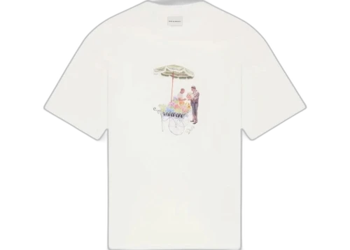 Drole De Monsieur K-TS310-CO002-OW T-shirt White