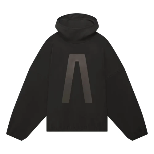 adidas Fear Of God Athletics Suede Fleece Hoodie Black