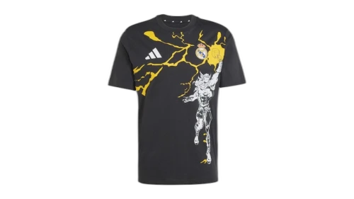 adidas Real Madrid Avengers T-Shirt Black