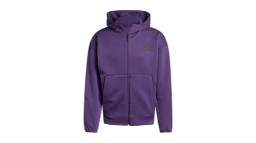 adidas Z.N.E. Full-Zip Hooded Track Jacket Aurora Plum