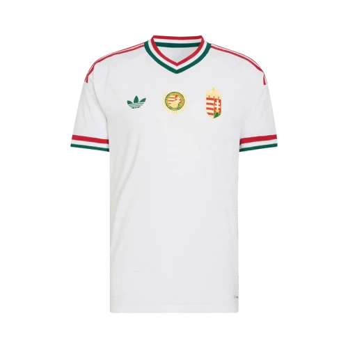 adidas Hungary 26 Away Authentic Jersey White
