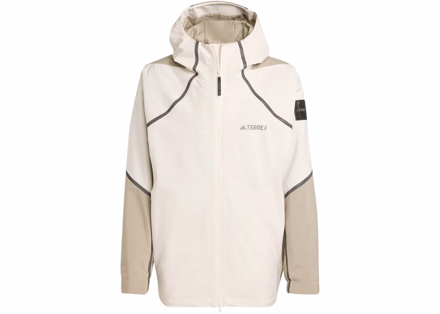 adidas Nat Geo Climaproof Rain Jacket Alumina Silver Pebble