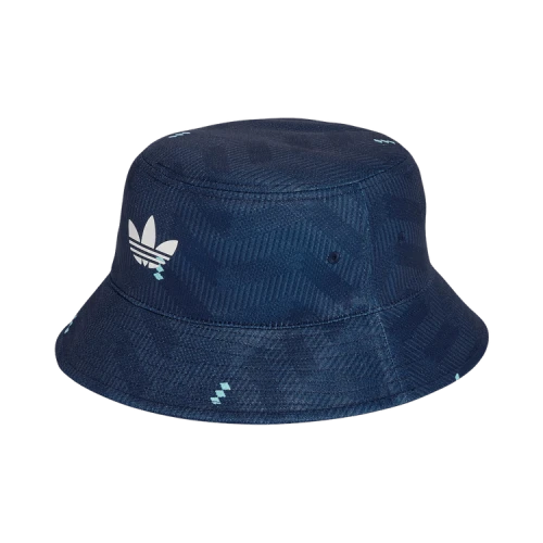 adidas Germany 26 Bucket Hat Collegiate Navy/Flash Aqua/White