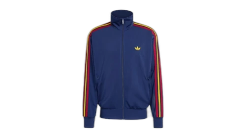adidas Firebird Track Top Dark Blue Crew Yellow Team Power Red