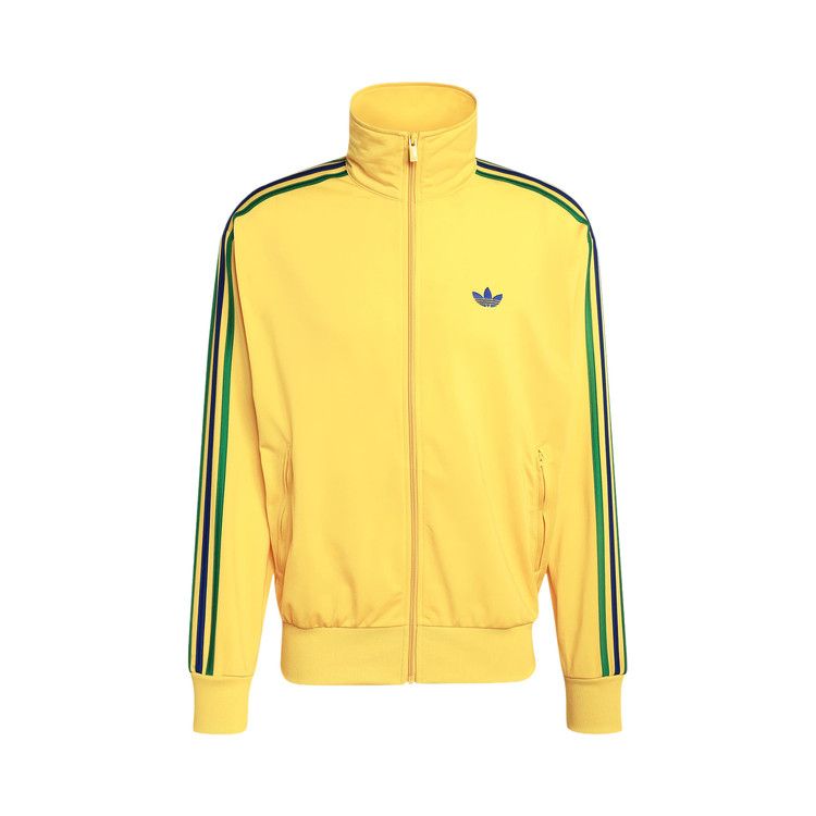 adidas Firebird Track Top Eqt Yellow Green Collegiate Royal