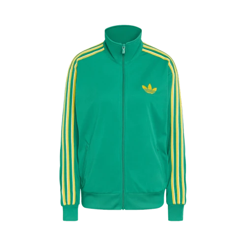 Adidas Originals Firebird Track Top Loose 'Bold Green/Eqt Yellow/Off White'