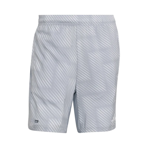 Adidas Workout Tech Intensity Aop Shorts 'Halo Silver/Black'