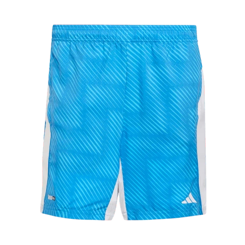 Adidas Workout Tech Intensity Aop Shorts 'Ray Blue/White/Black'