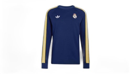 adidas Real Madrid L/S T-Shirt Dark Blue