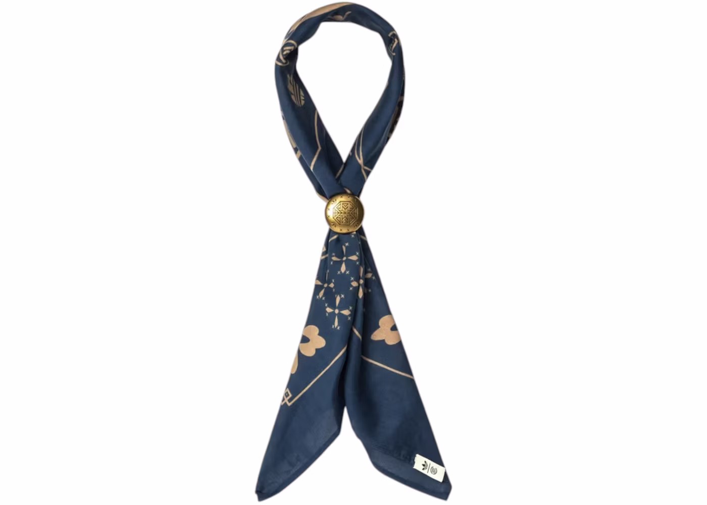 adidas CLOT Bandana By Edison Chen Bandana Tech Indigo/Cardboard