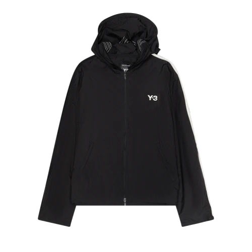 adidas Y-3 Nylon Wired 3 Stripes Track Top 'Black'