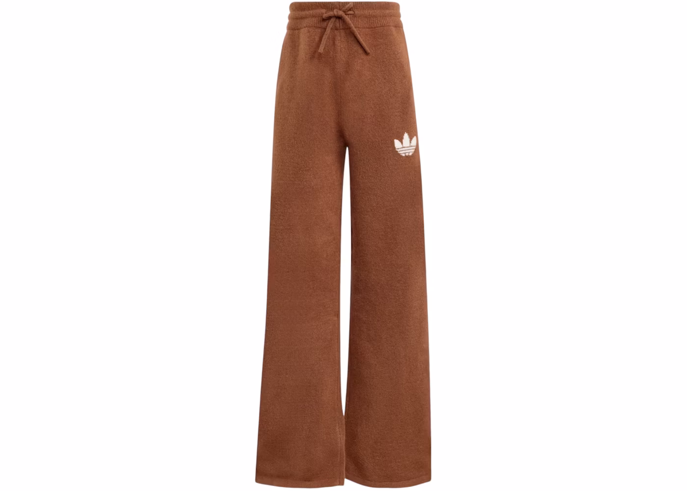 adidas Women's Athletic Dept Knitted Joggers Preloved Brown