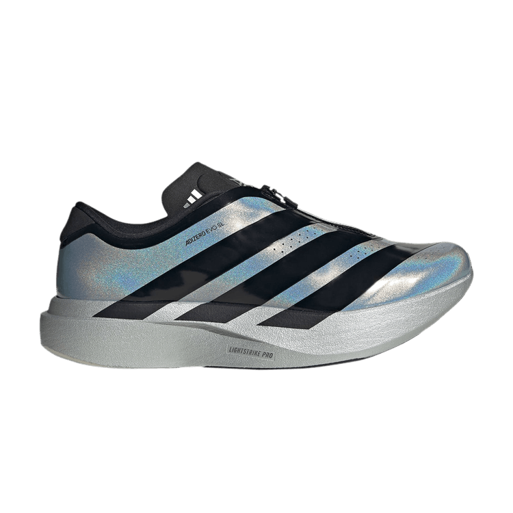 adidas Adizero Evo SL Zip Silver Metallic Black