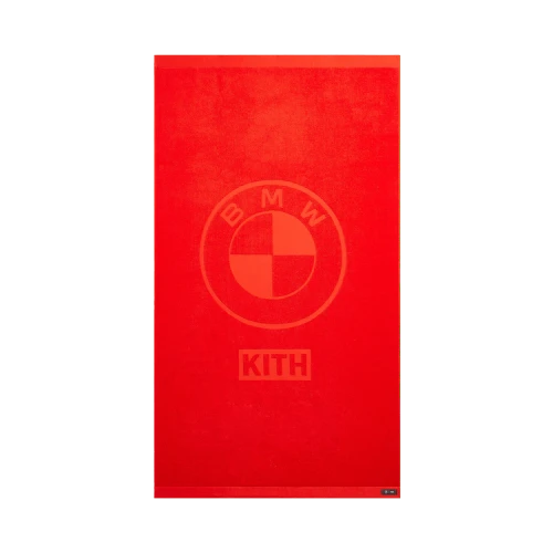 Kith x BMW Jacquard Towel Cinnabar