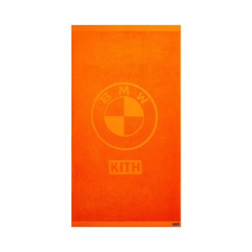 Kith x BMW Jacquard Towel Sunglow