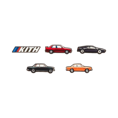 Kith x BMW Set of 5 Pin Set Multi