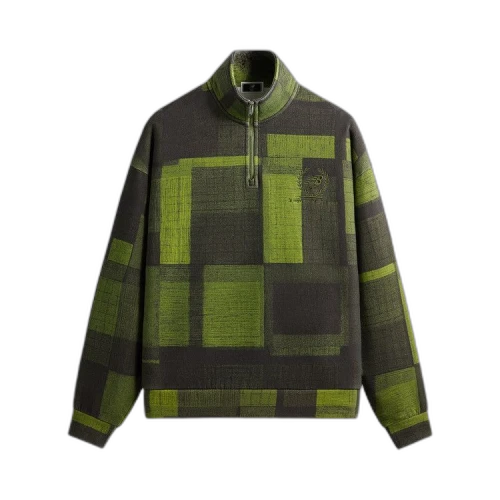 Kith x New Balance Woodblock Nelson Quarter Zip Calliste