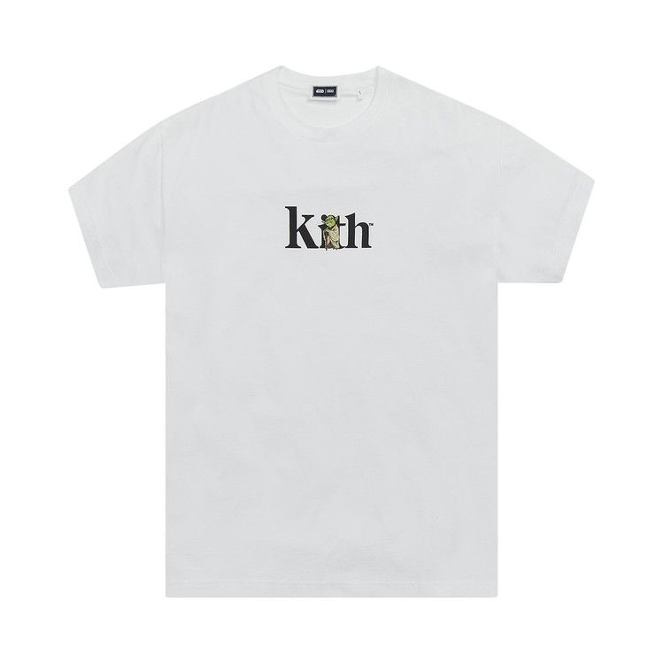 Kith For Star Wars Yoda Serif Tee 'White'