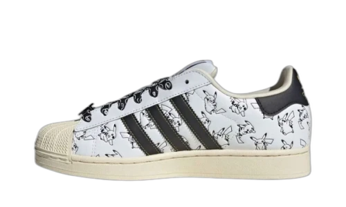 adidas Superstar Pokémon Pikachu White