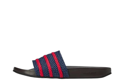 adidas Adilette Slides Wales Bonner Night Indigo Scarlet