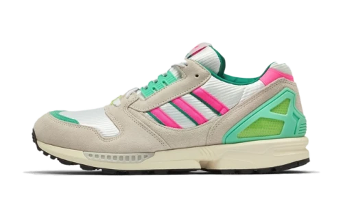 adidas ZX 8000 Made in Germany Off White Pink Court Green