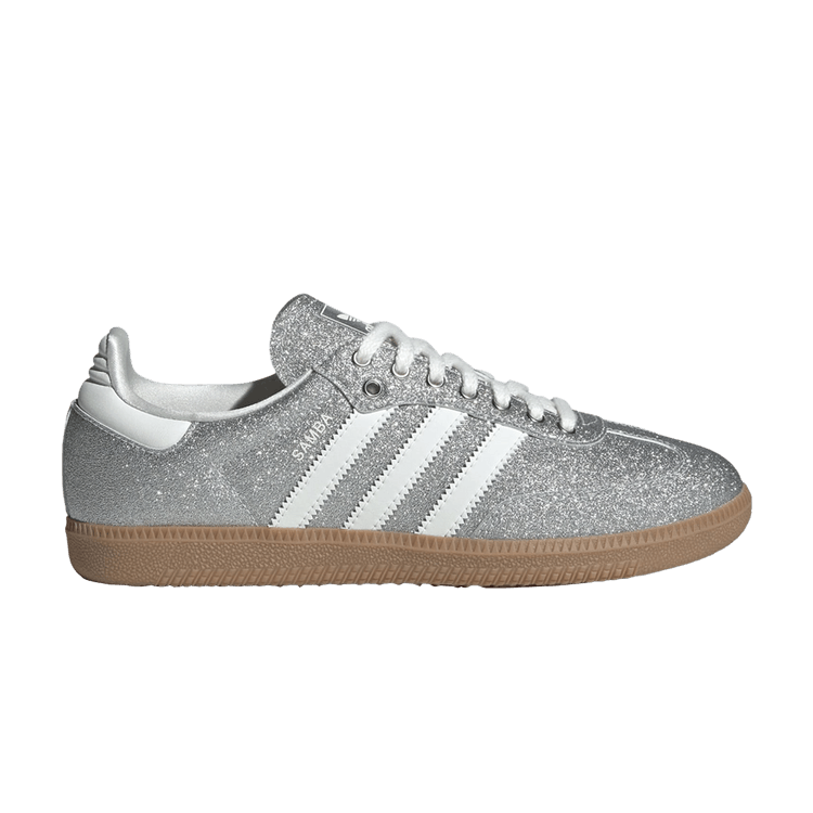 adidas Samba Shine Silver Metallic (Women's)
