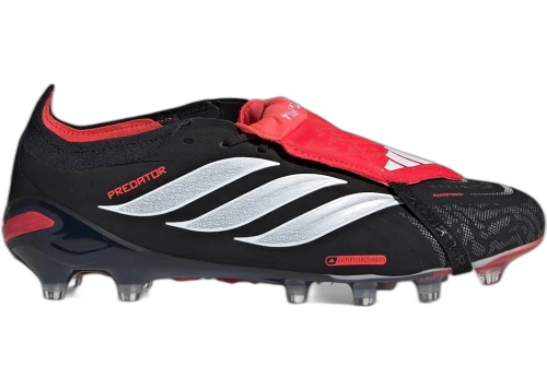 adidas Predator Elite Fold-Over Tongue AG Black White Lucid Red