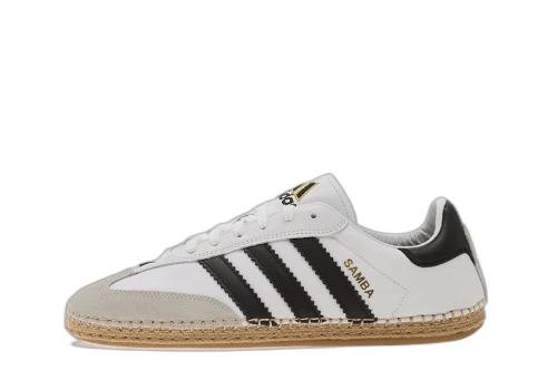 adidas Samba Espadrille CLOT By Edison Chen White Black