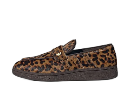 adidas Handball Spezial Loafer Leopard Print Dark Brown (Women's)