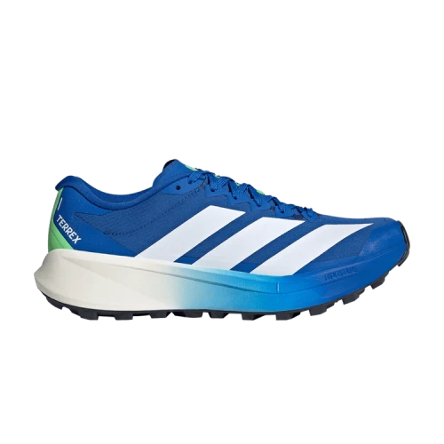 adidas Terrex Agravic 4 Trail Blue White Lime Burst