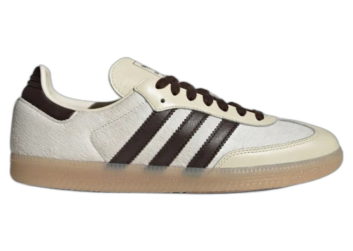 adidas Samba OG Crew White Mystic Brown Pony