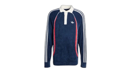 adidas Retro Remix Teamgeist Polo Night Indigo Better Scarlet Off White